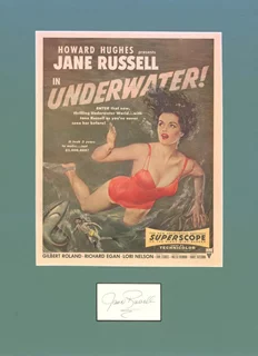 Jane Russell autograph