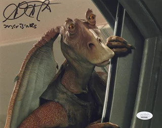 Ahmed Best autograph