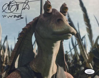 Ahmed Best autograph