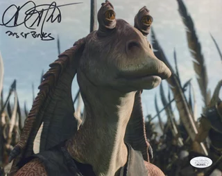 Ahmed Best autograph