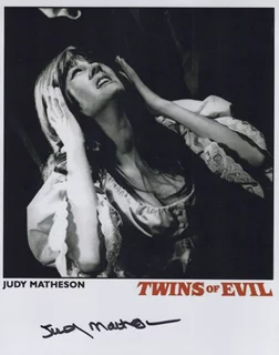 Judy Matheson autograph