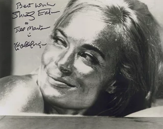 Shirley Eaton autograph