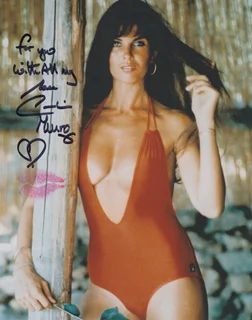 Caroline Munro autograph