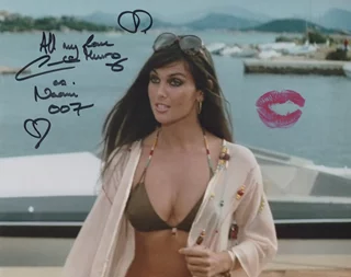 Caroline Munro autograph