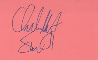 Charles Martin Smith autograph