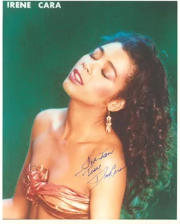 Irene Cara autograph