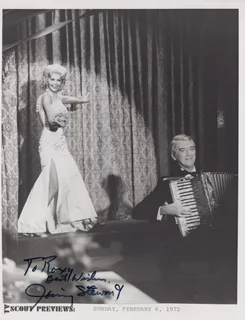 James Stewart autograph