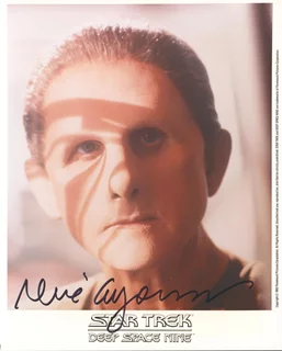 Rene Auberjonois autograph