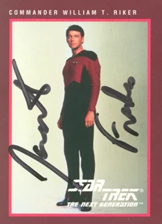 Jonathan Frakes autograph