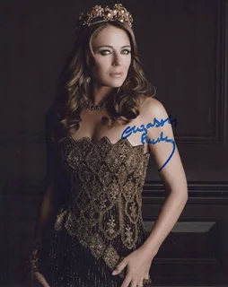 Elizabeth Hurley autograph