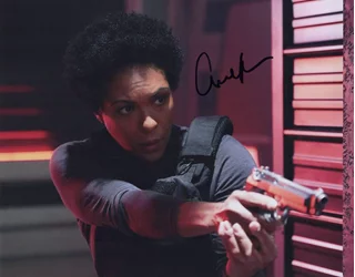 April Parker-Jones autograph