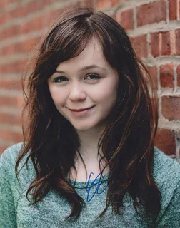 Emily Skeggs autograph