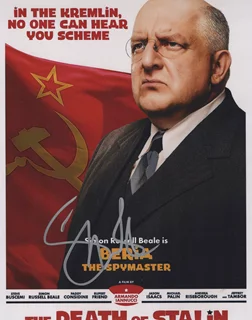 Simon Russell Beale autograph