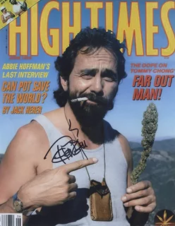 Tommy Chong autograph