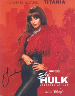 Jameela Jamil autograph
