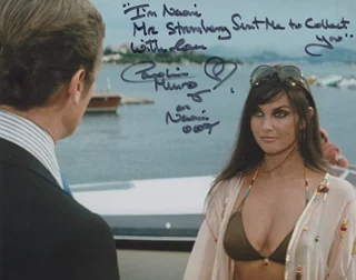 Caroline Munro autograph