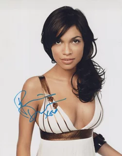 Rosario Dawson autograph