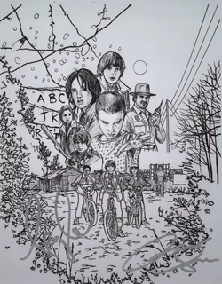 Stranger Things autograph