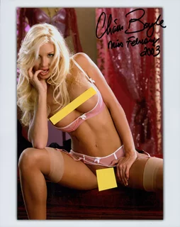 Charis Boyle autograph