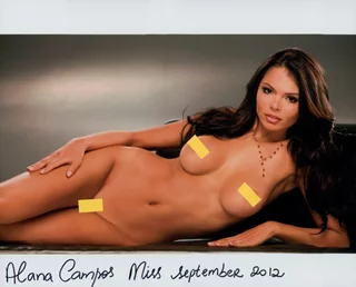 Alana Campos autograph
