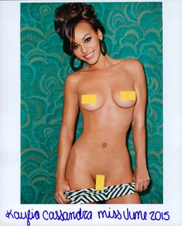 Kaylia Cassandra autograph