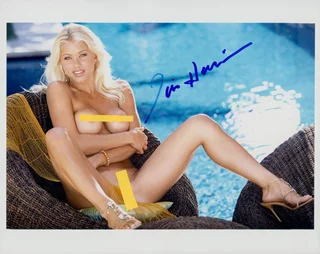 Teri Harrison autograph