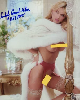 Kimberly Hefner autograph