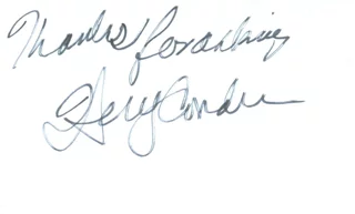 Henry Corden autograph