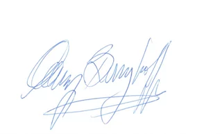 Gary Burghoff autograph