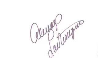 Lou Ferrigno autograph