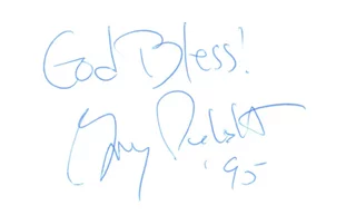 Gary Puckett autograph