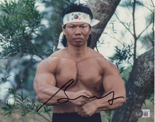 Bolo Yeung autograph