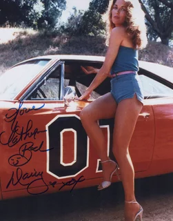 Catherine Bach autograph