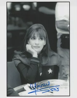 Marina Sirtis autograph