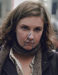 Lena Dunham autograph