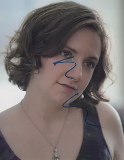 Lena Dunham autograph