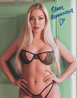 Elena Romanova autograph