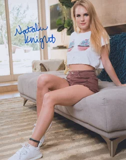 Natalie Knight autograph