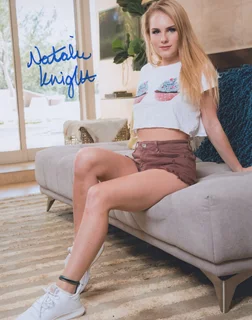 Natalie Knight autograph