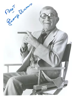 George Burns autograph