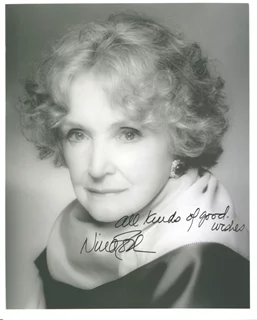 Nina Foch autograph