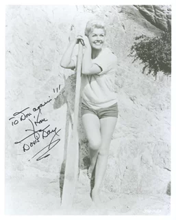 Doris Day autograph