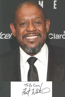 Forest Whitaker autograph