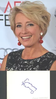 Emma Thompson autograph