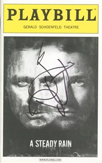 A Steady Rain autograph