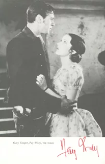 Fay Wray autograph