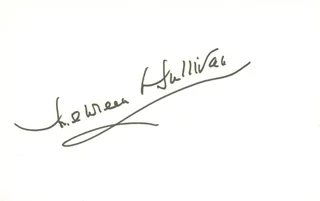 Maureen O'Sullivan autograph