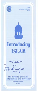 Muhammad Ali autograph