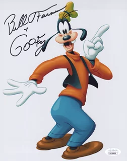 Bill Farmer autograph