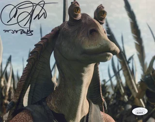 Ahmed Best autograph